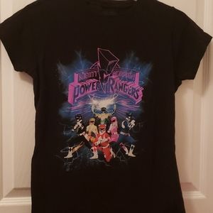 Womens power ranger tshirt